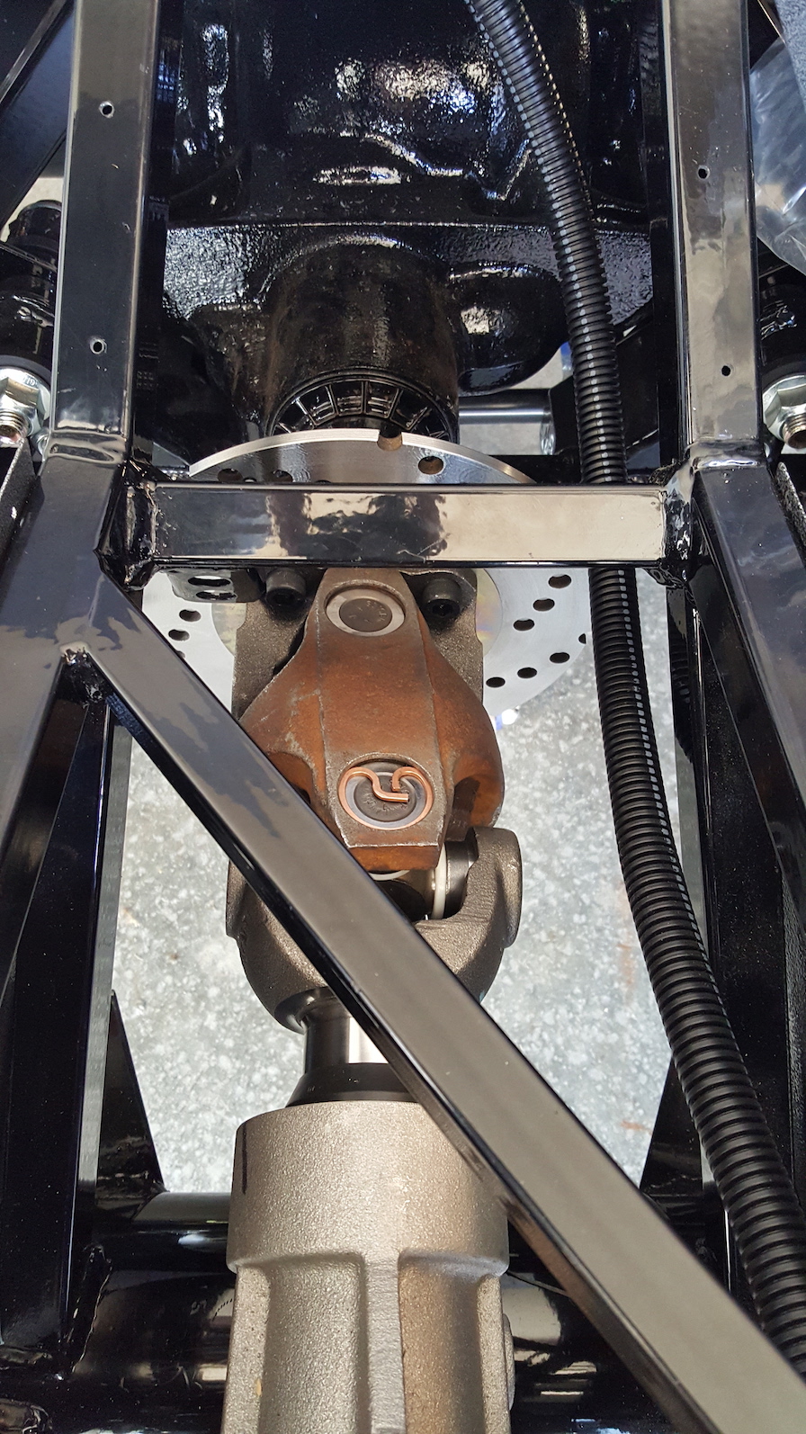 Driveshaft Mounted Parking Brake