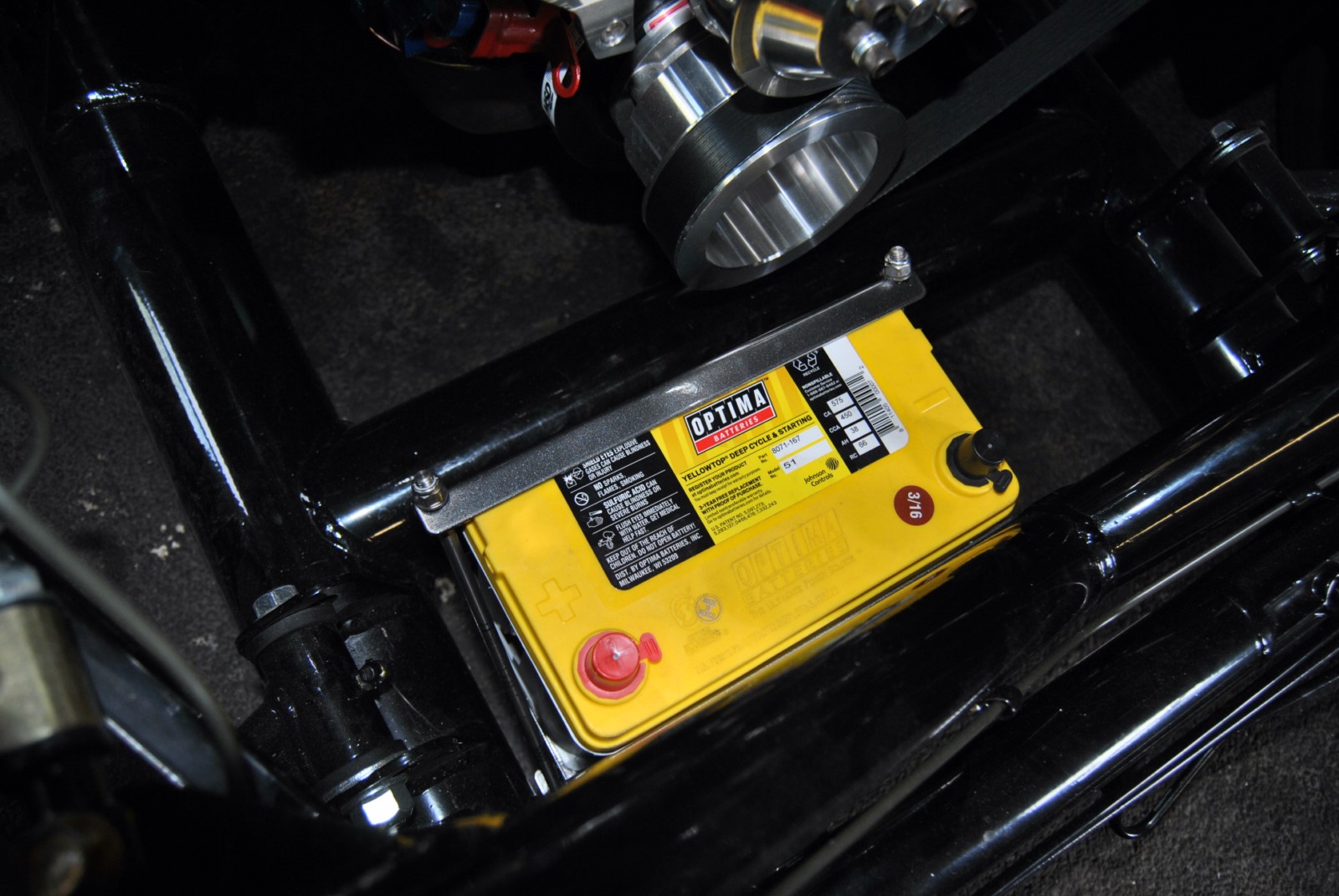 How To Mount Battery In Trunk